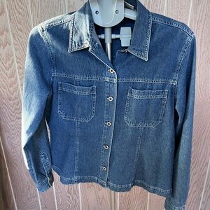 BILL BLASS vintage Denim Button-Up shirt